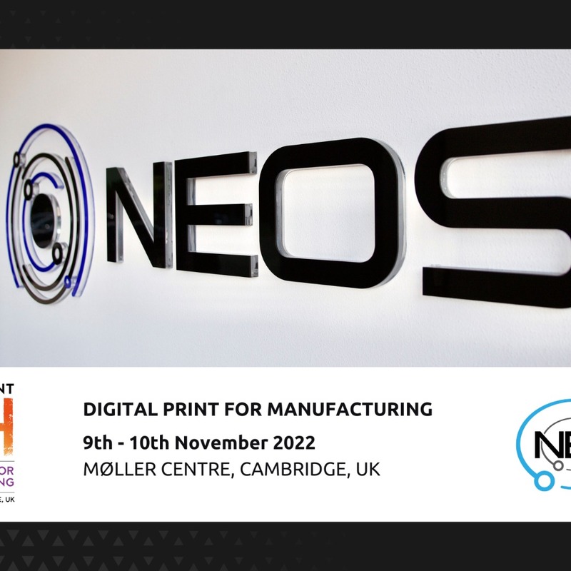 Dal 9 al 10 novembre, NEOS parteciperà al FuturePrint Tech a Cambridge!